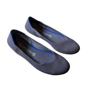 Rothy's The Flat Mink Round Toe Ballet Flats Women's Size 10.5 in Brown - EUC!